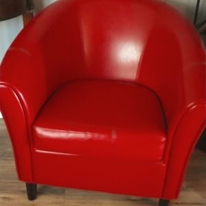 W burgundy side chairs